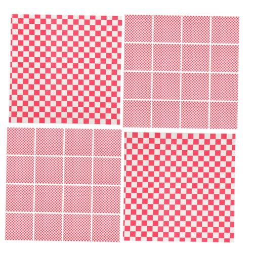 NAMOARLY 100pcs Sheets Greaseproof Kitchen Sheets for Burgers Sandwiches Baked Goods Multi Function Food Wrap Paper and Lightweight Liners for Food Baskets