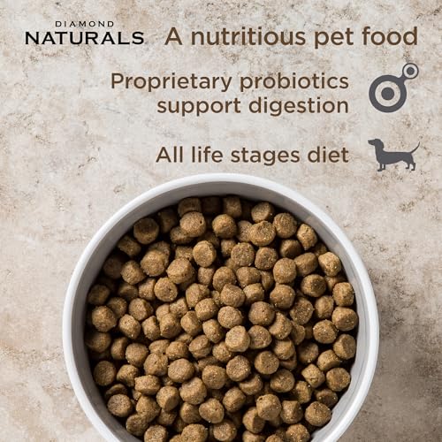 DIAMOND NATURALS Puppy, Adult & Senior Dry Dog Food, Chicken & Rice, 40lb | With Real Cage Free Chicken | Guaranteed Omega Fatty Acids for Skin & Coat Health | Probiotics for Digestive Support - Image 3
