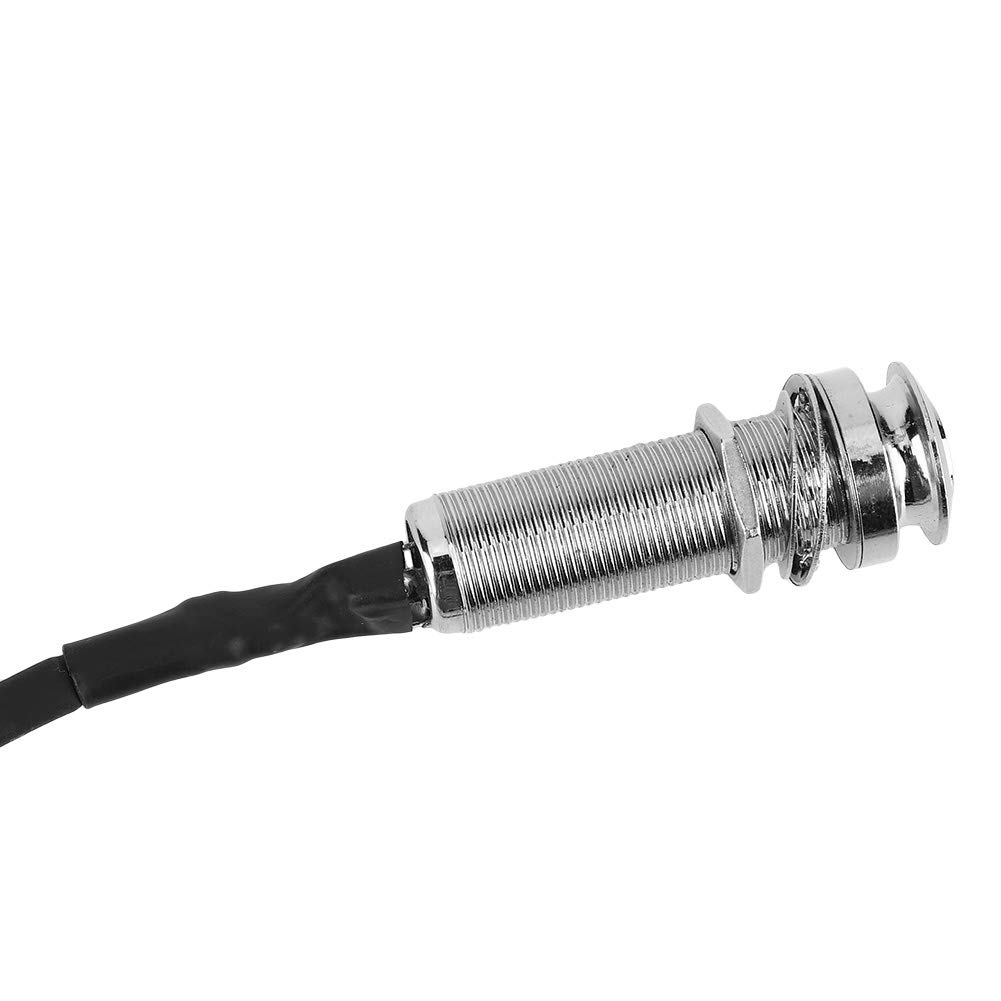 Contatto microfono pickup,piezo microfono pickup Quality Portable Metal Harp Pickup Transducer,for Controllo del Volume per Chitarra Classica Popolare Acustica Violino Ukulele Mandolino Banjo