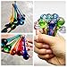 H&D HYALINE & DORA 3.1 Inch Multi-Color Chandelier Crystals Waterdrop Prisms Window Decor DIY Parts