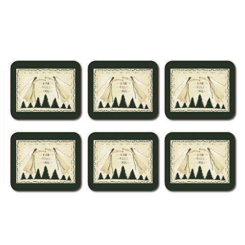 Christmas Angel Coasters by Jason - Set of 6