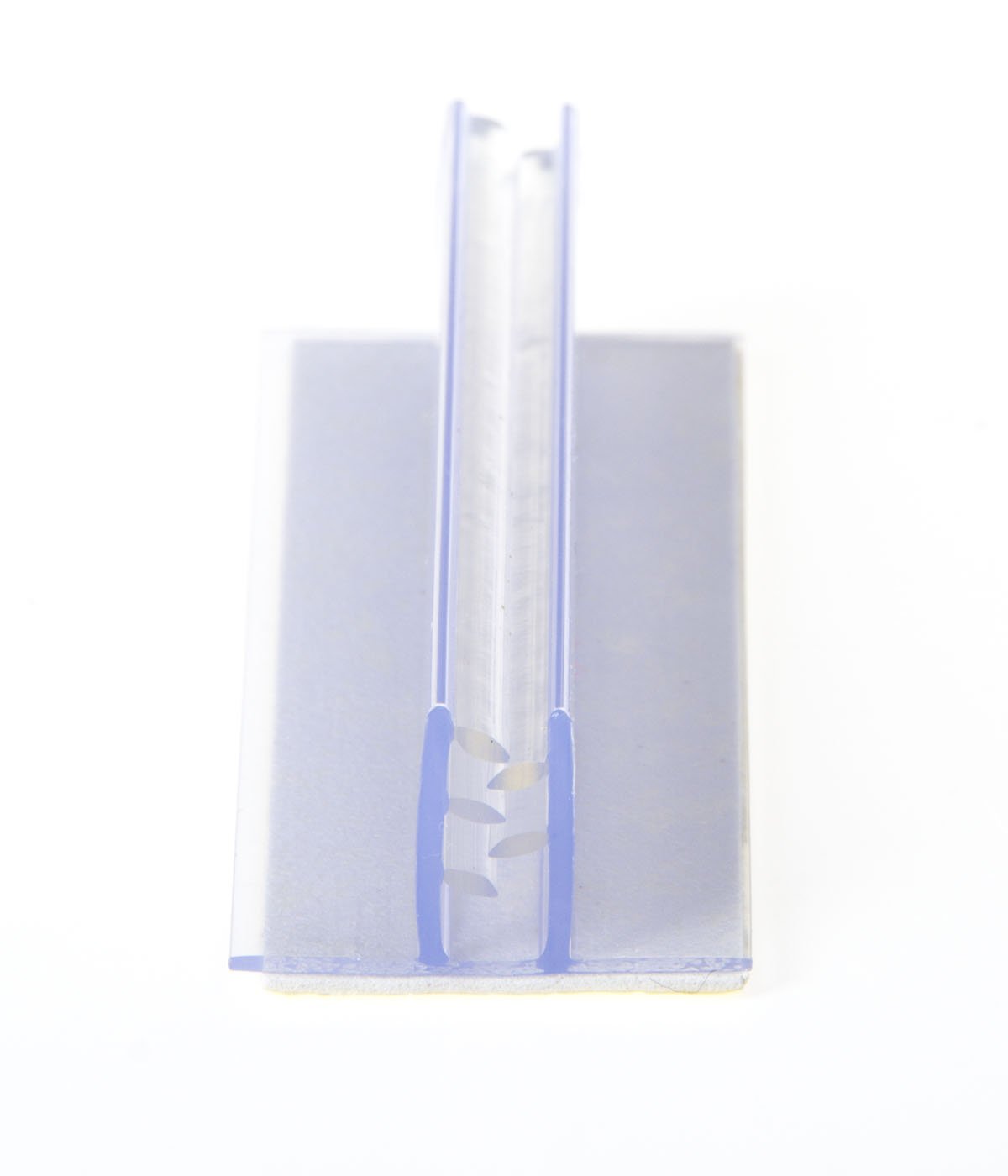 Displays2go Price Tag Aisle Signs, Set of 500, 3", Adhesive Base, Perpendicular Design (GRIP1X3)