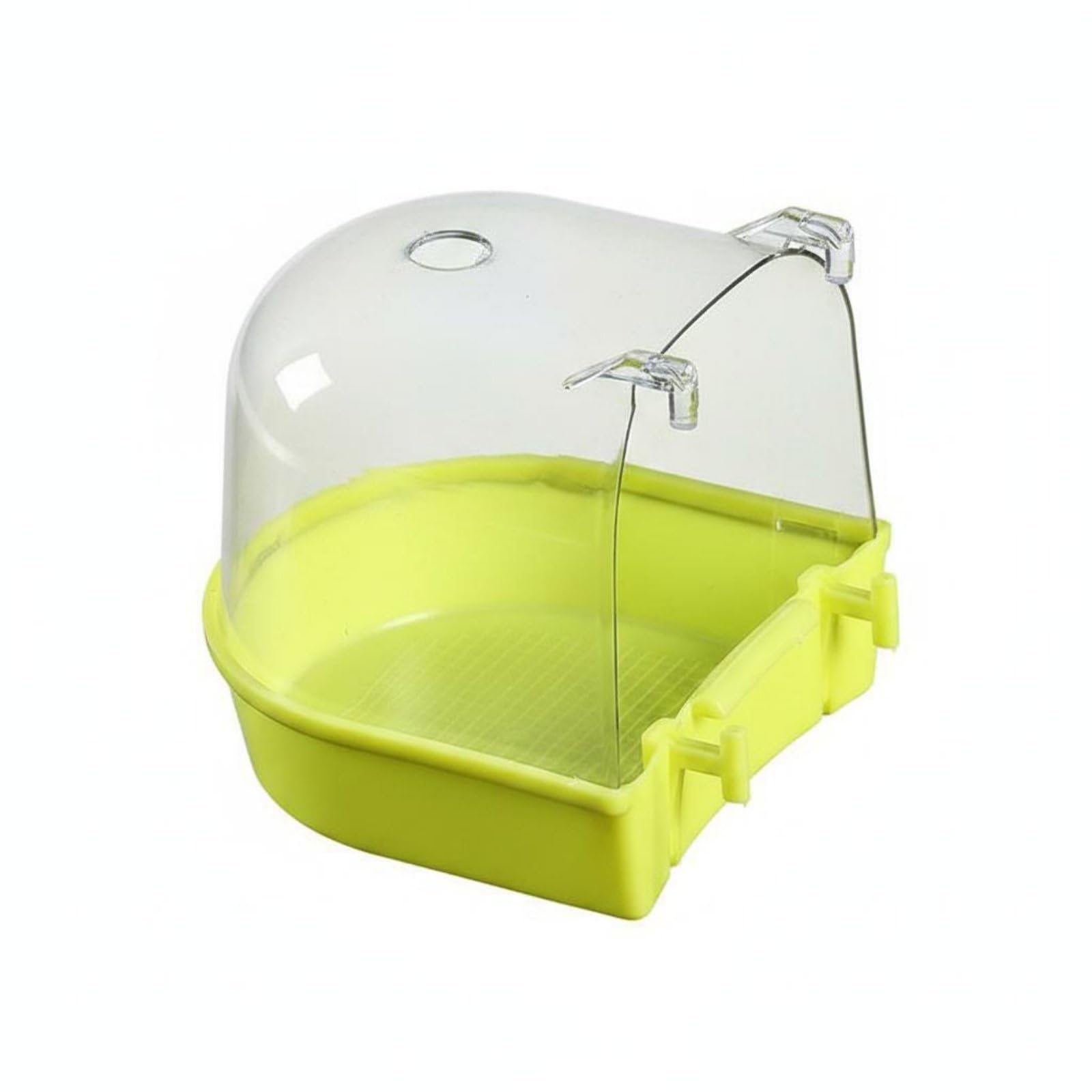 Bird Bathing Station Bird Shower Box Transparent Cover Enclosure Accessory, Extra Sturdy S C-image-49