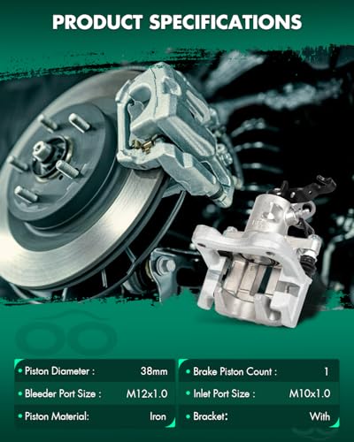 Image of SCITOO - Rear Brake Calipers Assembly For Audi,For Volkswagen
