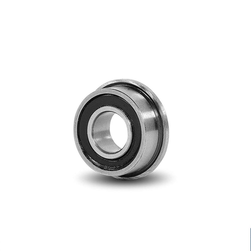 Amazon.com: KIRANDY Flanged Bearing F626-2RS Flanged Ball Bearing