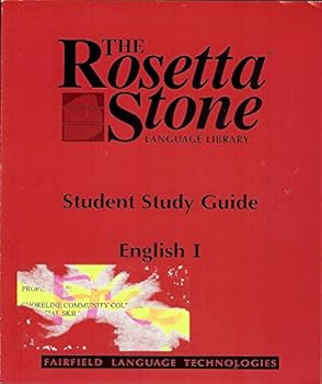 Paperback Rosetta Stone English (US) Student Study Guide Level 1 Book