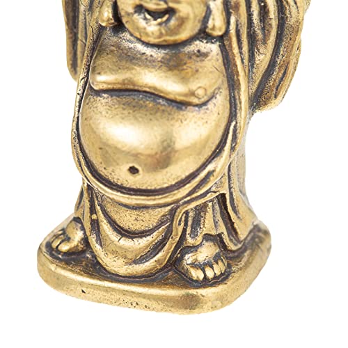 Mini Buddha Statue,Pocket Buddah Statue-Small Buddha Figurine,Zen Buda Statue,Cute Buddha Sculpture,Sitting Buddha,Meditation Meditating Buddha-Copper Bronze Buddha-Retro Style Handmade For Home Decor #TOP6