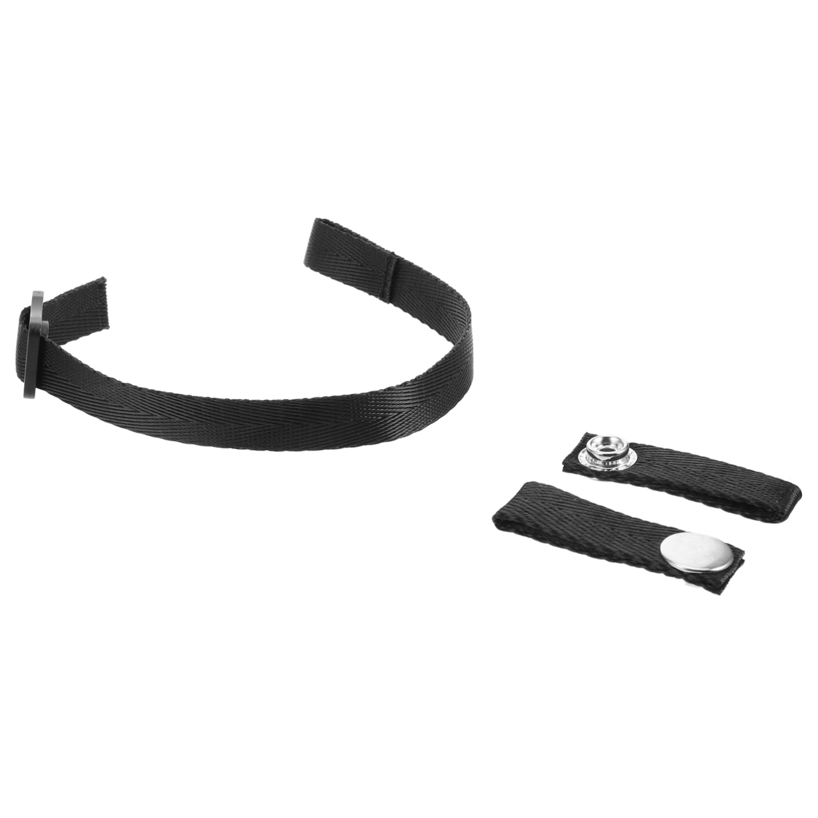 TOYANDONA Correa Montura de mentón Acolchado Hockey Hebilla reemplazo Deportes Accesorio de Casco Accesorios de Casco mentonera Elastica para Casco Poliéster Black