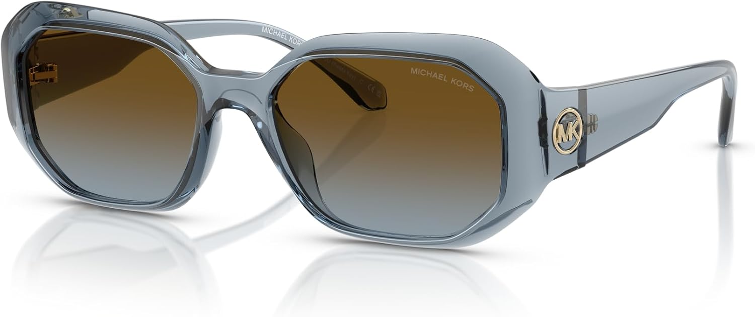 Michael Kors womens Mk2240u Siesta Key Universal Fit Rectangular Sunglasses - Image 2