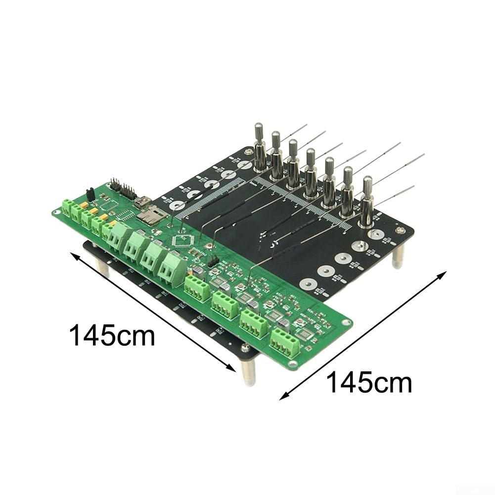 Test-Kit für Datenreparatur, Chip, Debug, Lesen, Schreiben, feste Bodenplatte, verstellbare Edelstahlnadel 0,8 mm für Zugang zu kleinen Lötpads Testpunkten