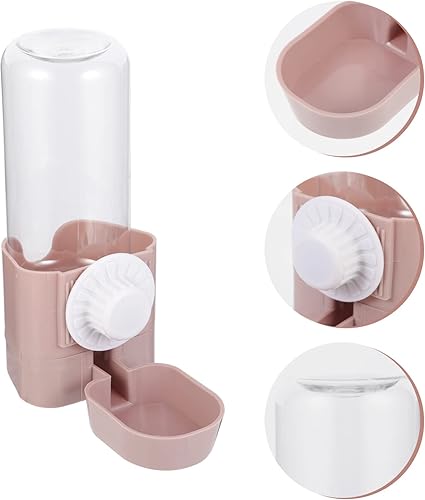 Miniatura 2 de balacoo Dispensador automático de agua para perros para gatos y mascotas, elegante botella de agua colgante fácil de limpiar e inspeccionar, diseño
