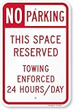 SmartSign Aluminum Sign, Legend 