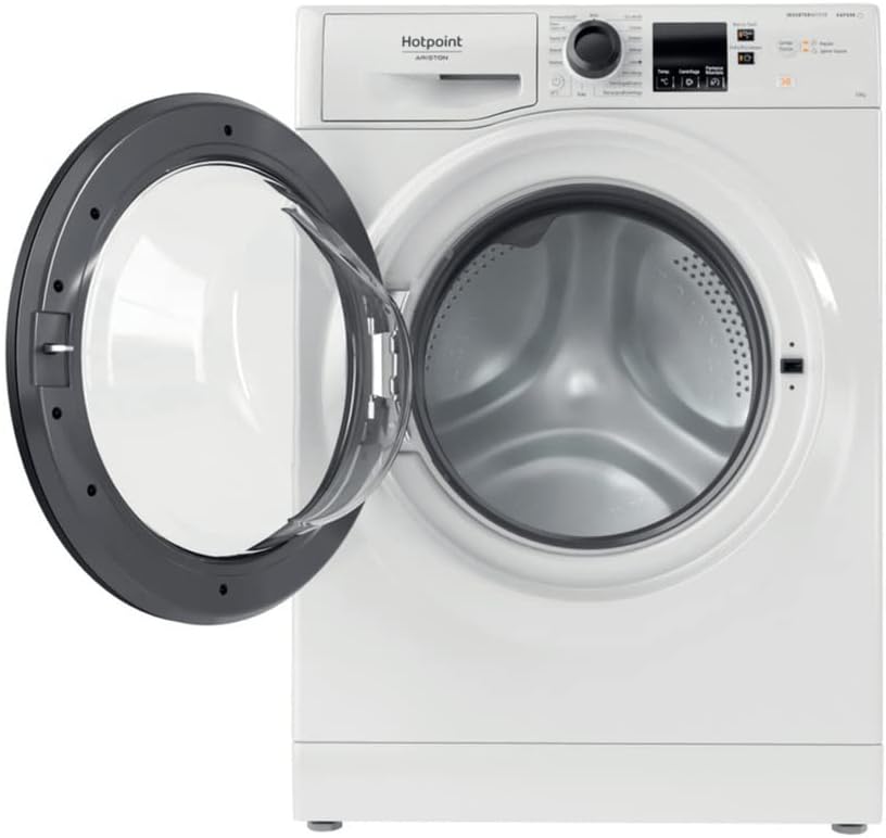 Lavatrice a libera installazione a carica frontale Hotpoint: 10,0 kg, - NF1045WK IT Lavatrice a libera installazione a carica frontale Hotpoint: 10,0 kg, - NF1045WK IT