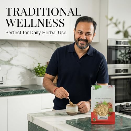 Image of IndianJadiBooti Pure Akarkara Powder (Pellitory Root) | Traditional Botanical for Oral Harmony, Vocal Clarity & Nervine Vitality 250 Grams