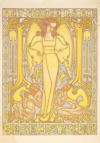 Affiche Le Hoogeland Beekbergen par Jan Toorop, impression toile 60x90cm pour decoration murale