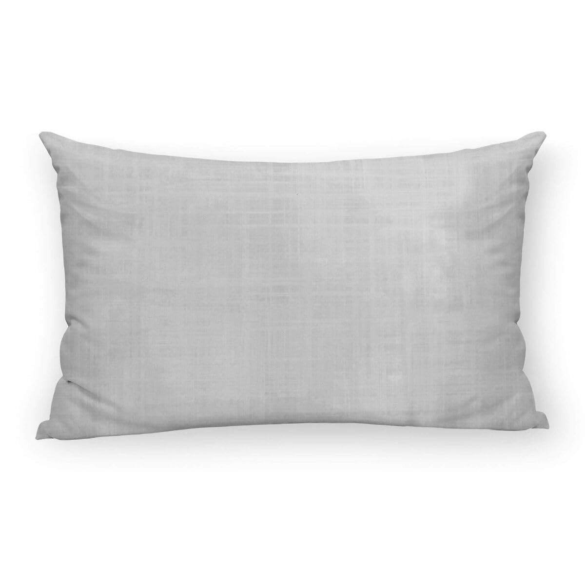 Muaré Cushion cover Plain Grey 30 x 50 cm, Multicoloured, 50 x 30 cm (Pack of 1)