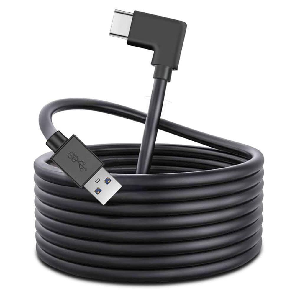 New World Link Cable for Meta Oculus Quest 3,Oculus Quest 2/Pro, High-Speed Data Transfer Charging Cord Cable, USB A to Type C, Charger Wire for Oculus Quest VR Headsets Gaming PC/Steam VR - 16 Feet