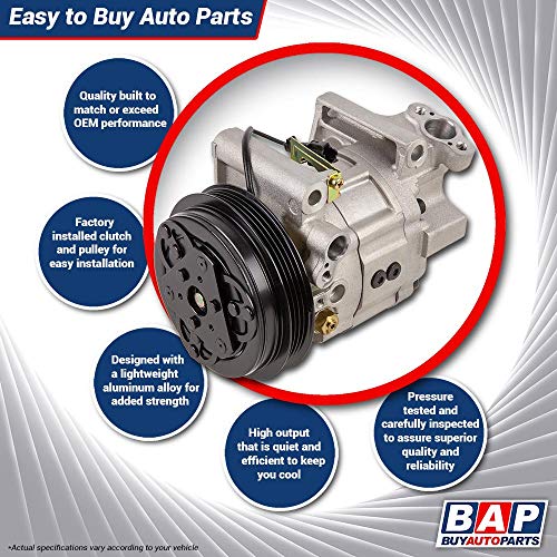 AC Compressor & A/C Clutch For Ford Focus & Transit Connect - BuyAutoParts 60-02164NA NEW