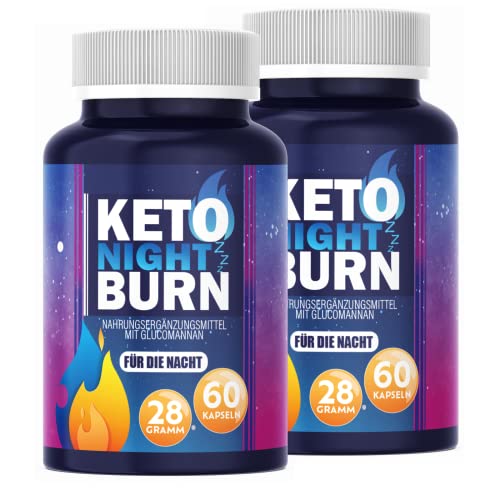 NEU: Enolenia® KETO NIGHT BURN 2er Variante Stoffwechsel extrem - schnell & endlich, Kapseln mit hochwertige natürliche Inhaltsstoffe für Frauen + Männer