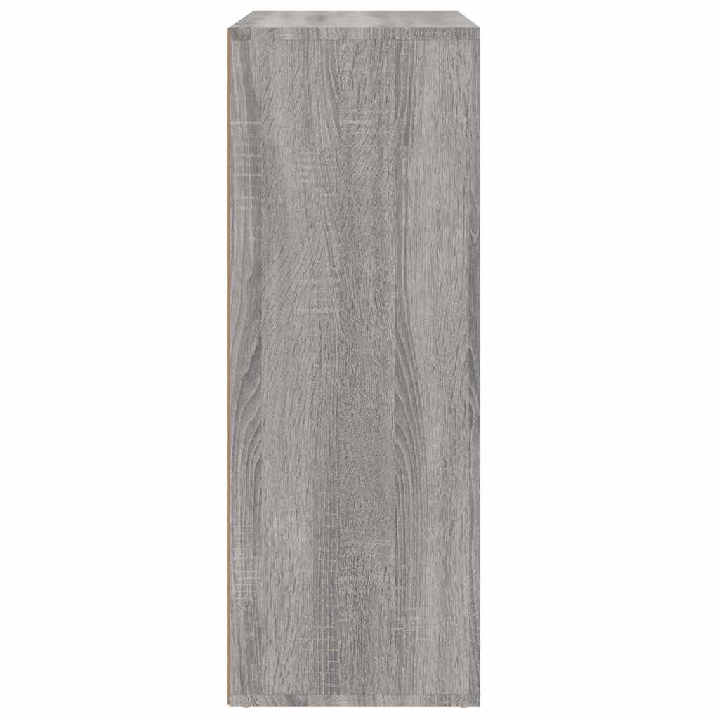 Aparador 60 x 31 x 84 cm, material de madera, soporta 90 kg, para salón, pasillo, dormitorio, autoensamblable