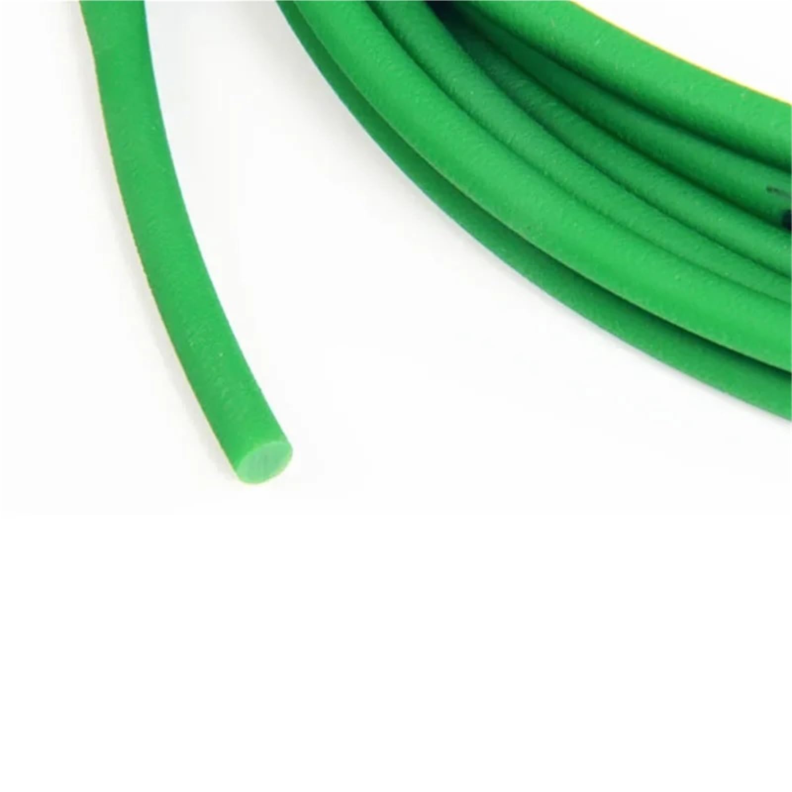 Cinghie Poly-V 1,5 2 2,5 3 3,5 4 5 6 7 8 10 12mm Nastri Trasportatori In Poliuretano Verde Rotondo Cinghia Trasmissione In PU Diametro Del Cavo Fusibile