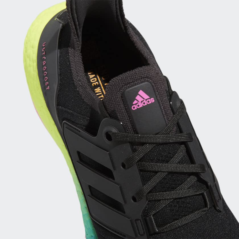 Image of adidas Ultraboost 22 Shoes Men's, Black, Size 7