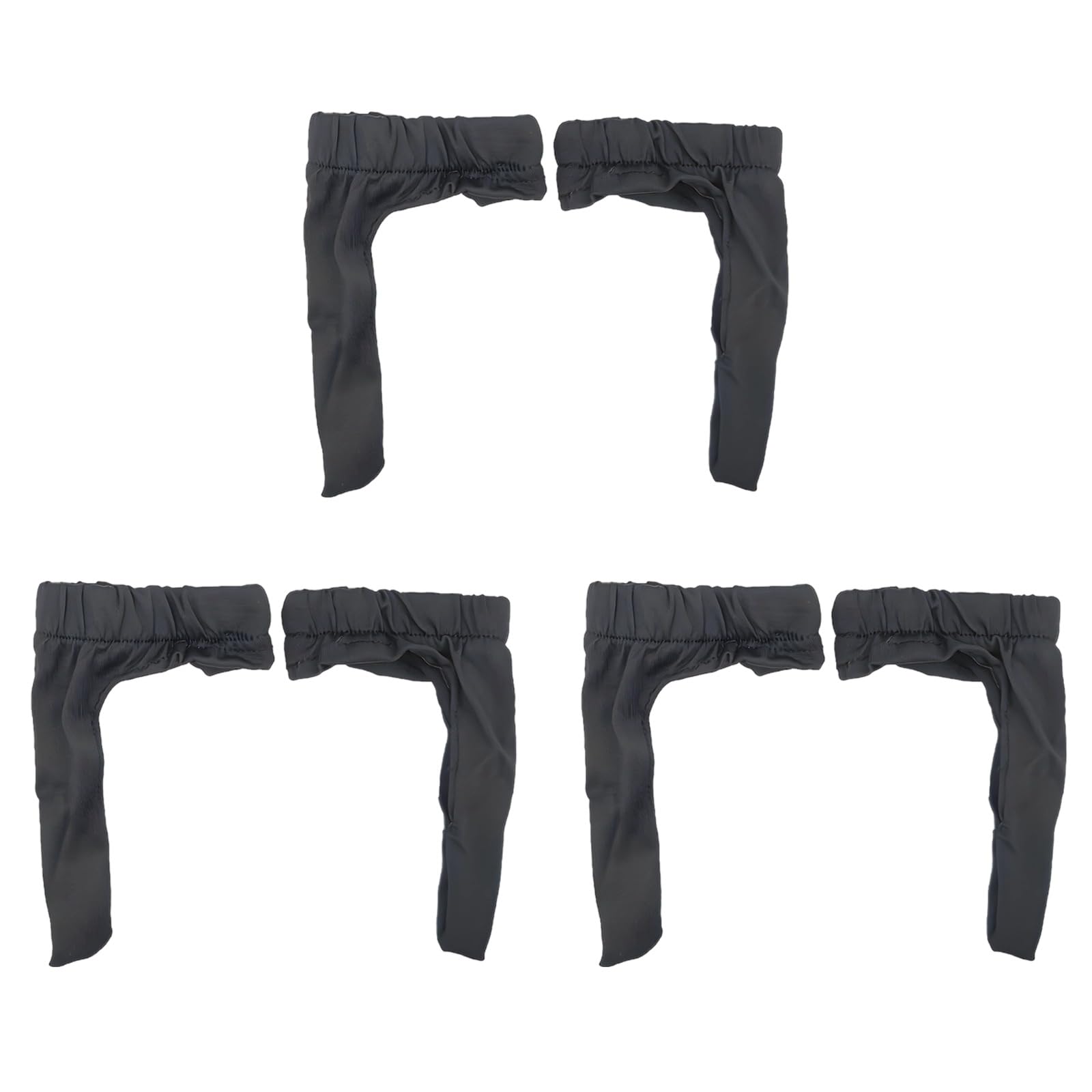 Fundas para dedos de bolos Tressify protector elástico contra ampollas en el pulgar negro 6