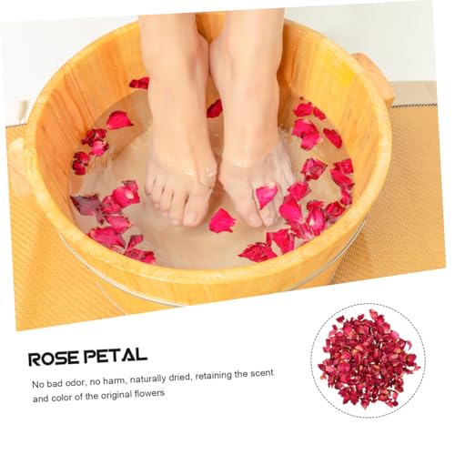 Pétalos de rosa secos naturales 250g para manualidades miniatura 7