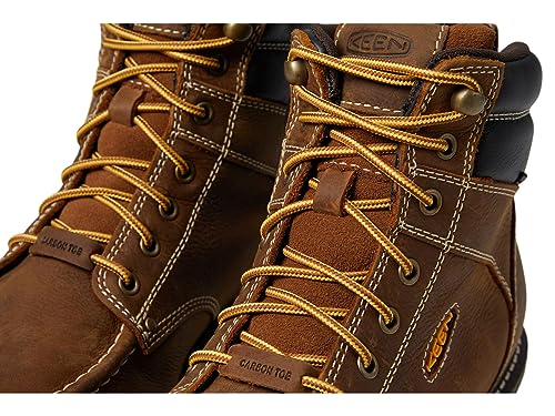 Image of KEEN Utility Men's Cincinnati 6 inch Composite Toe Waterproof 90 Degree Heel Heavy Duty Work Boots