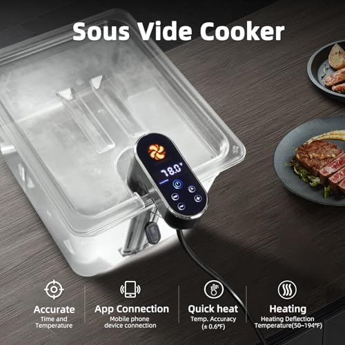 Sous Vide Precision Cooker with WiFi