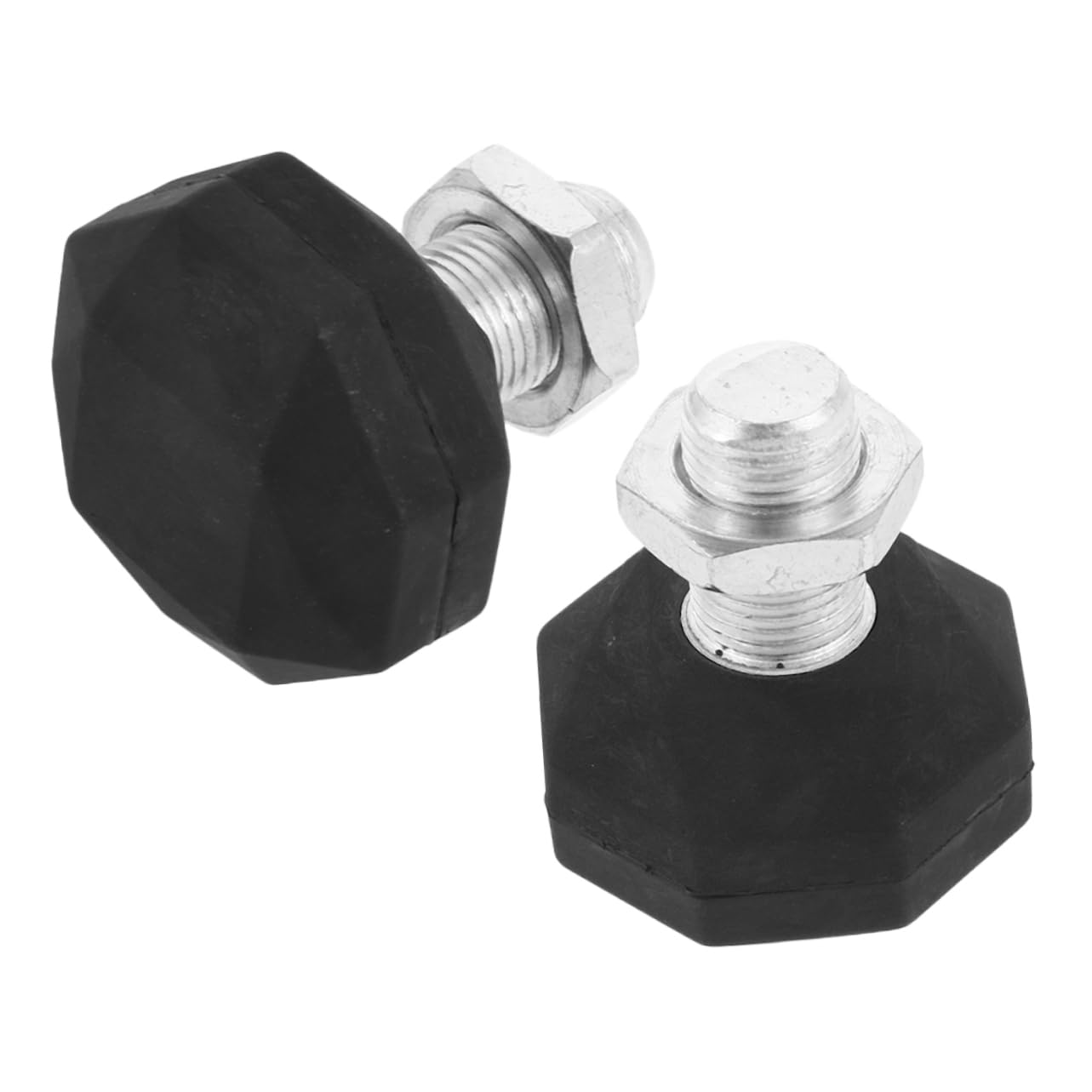 ibasenice Quad Roller Skates Toe Stops Inline Skate Brakes Rubber Pads for Safety