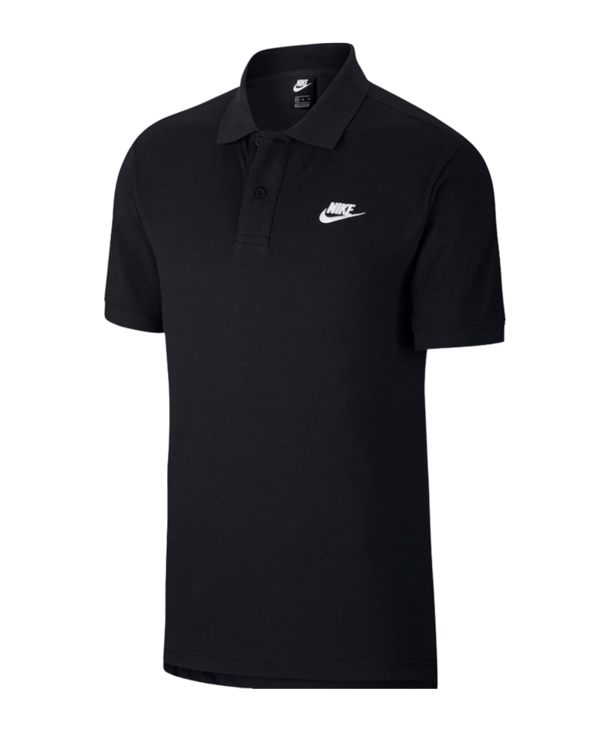 NIKE Koszulka Mężczyźni Mens Nike Team Cotton Polo - Black