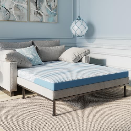 ROOST SLEEP Memory Foam Sofa Bed Mattress, 4.5-Inch – Cool Cloud Twin Size Replacement for Pull-Out Couch, Sleeper Sofa, Hide-A-Bed – Soft, Supportive Fold-Out Mattress