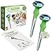 Produktbild ISOTRONIC Ultraschall Solar Tiervertreiber, Katzenschreck, Hundeschreck bis zu 5m Reichweite, Bewegungsmelder, Wetterfest IP44, NI-MH Akku, Frequenz 25kHz (Grün) (2)