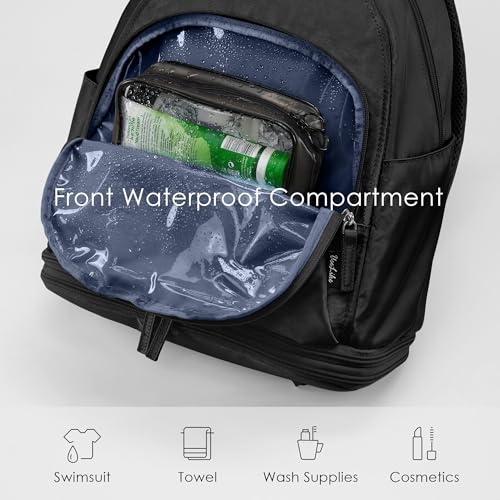 Image of Uselike Gym Backpack for Women Men, Lightweight Gym Bag with Shoe Compartment, Waterproof Workout Backpack with Wet Pocket