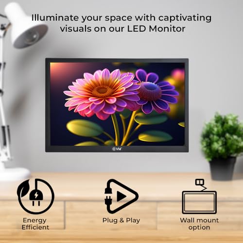 Image of EVM 175 Grand WD LED Monitor - 17.3 Inch, 1440x900 Resolution, VGA & HDMI Ports, 5ms Response Time, 16.7M Colors, Energy Efficient, VESA Mount Compatible (Evm-175-GRAND-WD-LED)