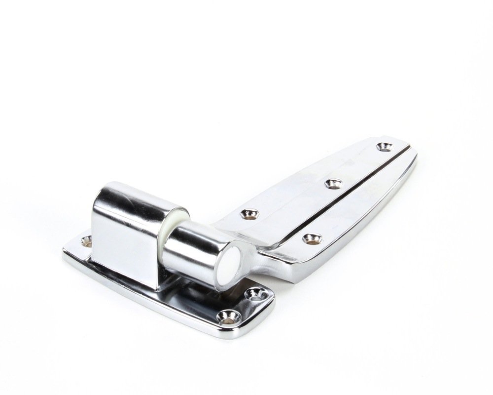 Kason 1245-000028 Flush Hinge, Chrome