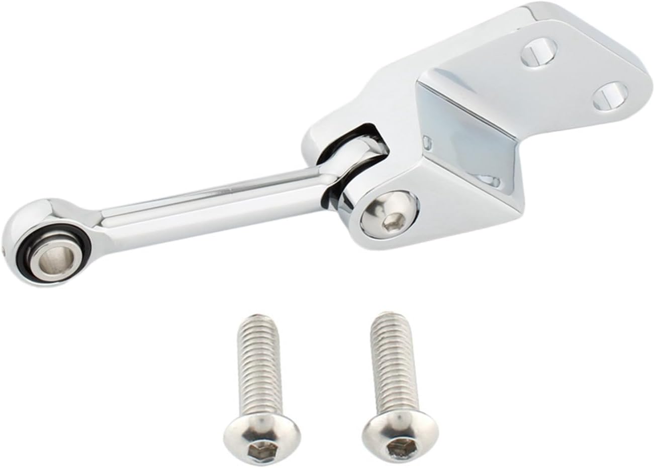 Chrome Engine Link Suspension Bracket Stabilizer Link Compatible with Harley Sportster 883 1200 XL1200T XL1200C L XL883L XL883C XL Models 2004+