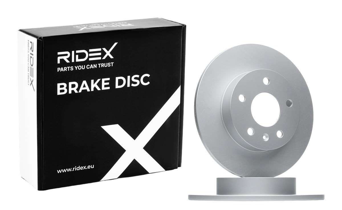 RIDEX 82B0002 2x Disco freno Posteriore senza viti/bulloni Compatibilità con OPEL ZAFIRA B A05