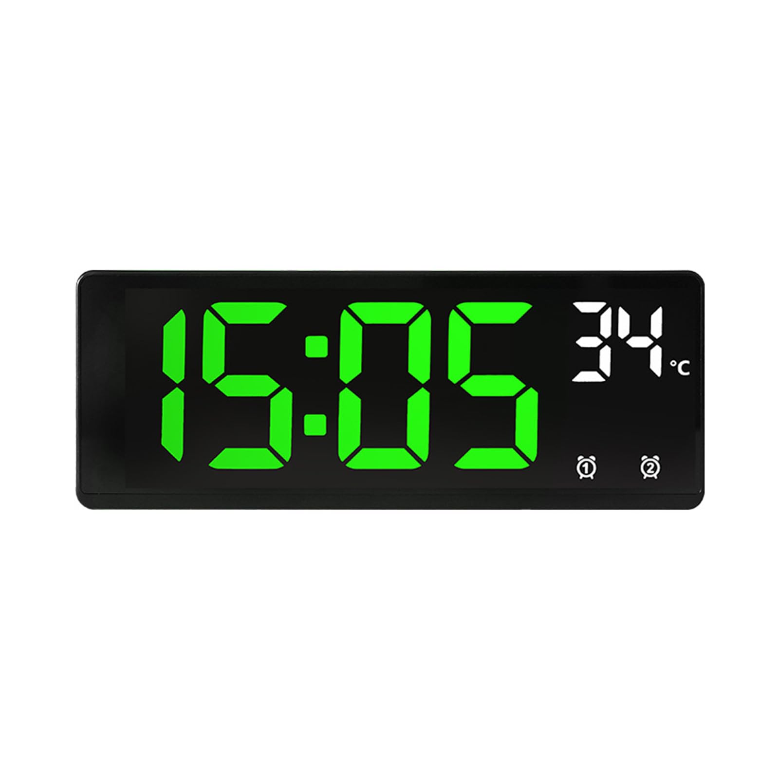 YROHGKPN Innovative Alarm Clock with Multiple Functions Including Temperature and Calendar for Home or Temperature Display Clock