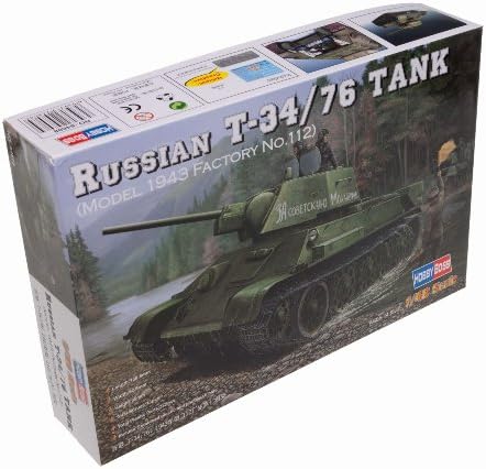 Hobby Boss Russian T-34/76 Tank Model 1943 Vehicle Model Building Kit