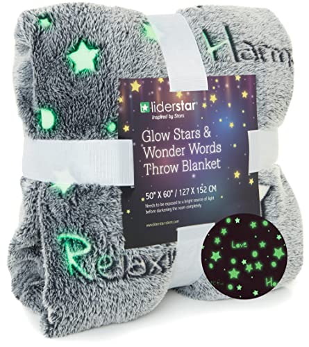 Glow in the Dark Throw Blanket
