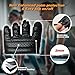 RYMNT Minimal Workout Gloves,Short Micro Weight Lifting Gloves Grip Pads with Full Palm Protection & Extra Grip for Men Women Weightlifting,Gym,Cross Training,Powerlifting,WODs.Aqua-Medium