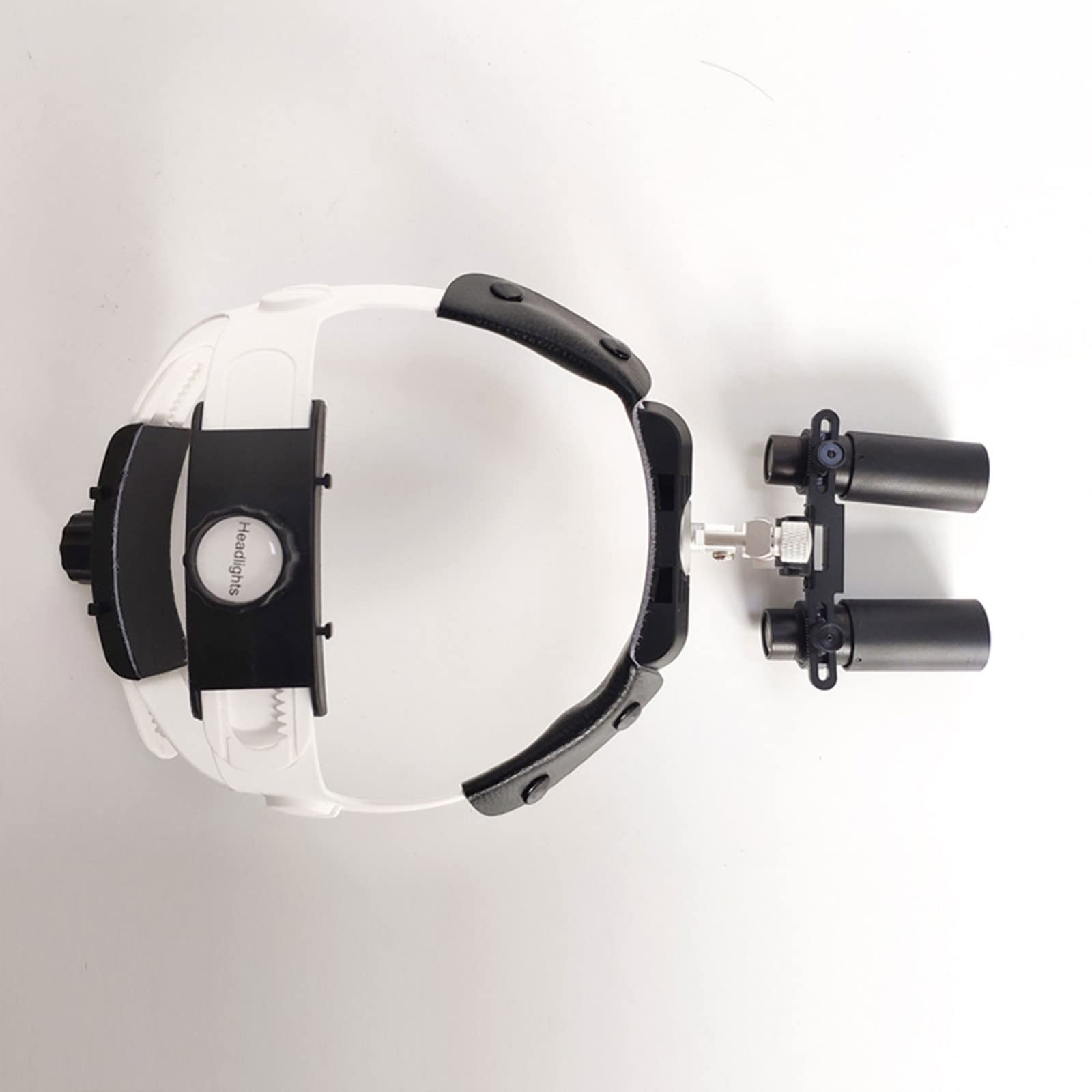 Lente d'ingrandimento, lente d'ingrandimento 5.0x, lente d'ingrandimento binoculare, lente d'ingrandimento con fascia, lente chirurgica, lente otorinolaringoiatrica, lente oftalmica con fari a LED