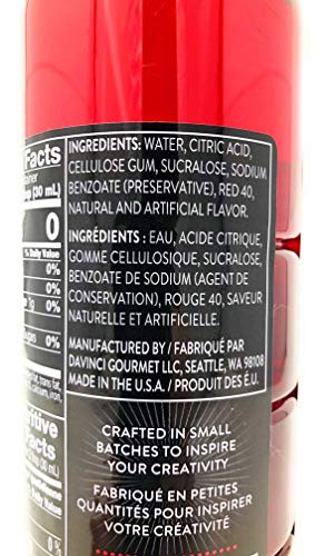 DaVinci Sugar Free Cherry Syrup - Image 3