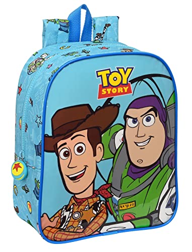 TOY STORY Ready to Play - Mochila Infantil, Mochila Niño, Mochila Escolar, Adaptable a Carro, Ideal...