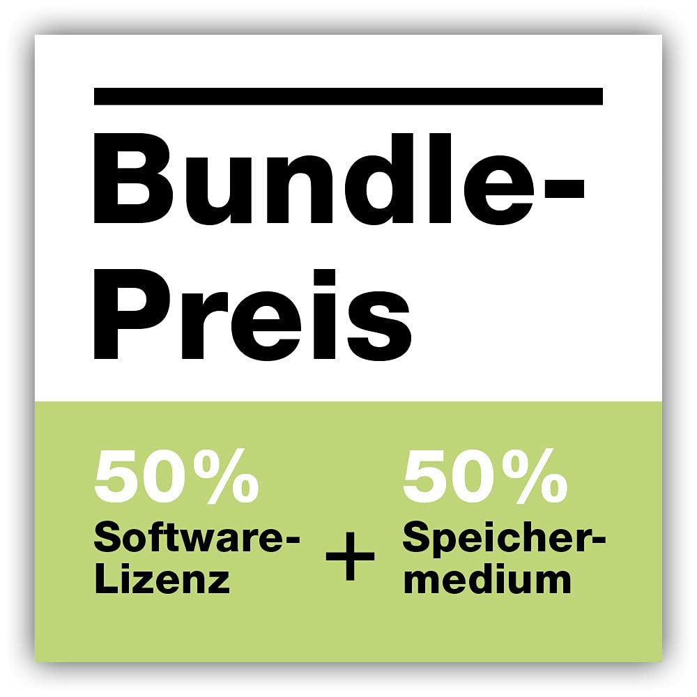 Waxar EasyImage-250 Bundle, High-End Backup Software inklusive Speicher 256GB, läuft sofort ohne Installation, kompatibel mit Windows | Mac | Linux, Laptop-Edition, 1 Gerät, 1 Year Subscription, DE