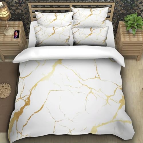 Housse de couette 140x200 cm au design abstrait moderne