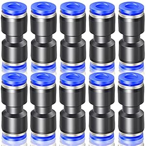 ERGAOBOY 10 Stk. 4mm Push-Fit Steckanschlüsse