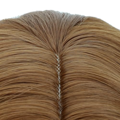 Image of PATTNIUM Kids Chocolate Brown Wig Child Light Brown Wig Short Bob Wavy Cury Wigs Girls Brown Hair Synthetic 12 inch Wigs with Wig Cap